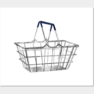 Shopping Basket Posters and Art